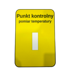Tablica: Punkt kontrolny - pomiar temperatury